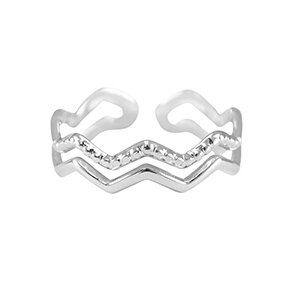 BOHO ZickZack Ring