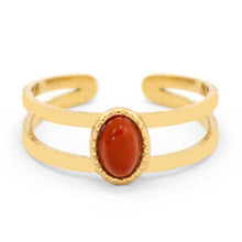 Laden Sie das Bild in den Galerie-Viewer, Red Jasper Ring