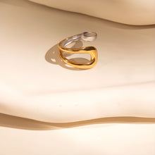 Laden Sie das Bild in den Galerie-Viewer, FLOW Bicolor Ring