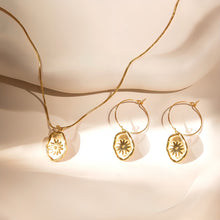 Laden Sie das Bild in den Galerie-Viewer, BOHO Creolen &amp; Kette