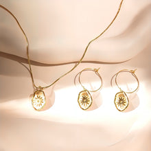 Laden Sie das Bild in den Galerie-Viewer, BOHO Creolen &amp; Kette