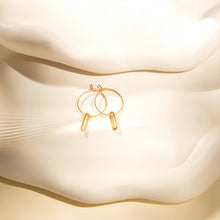 Laden Sie das Bild in den Galerie-Viewer, BOHO Creolen &amp; Kette