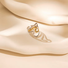Laden Sie das Bild in den Galerie-Viewer, SWIRL Bicolor Ring