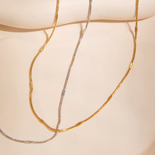 Laden Sie das Bild in den Galerie-Viewer, SUPERFEINE 1mm Kette mit Struktur