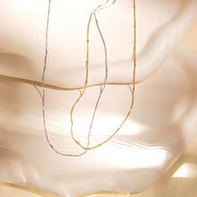 Laden Sie das Bild in den Galerie-Viewer, SUPERFEINE 1mm Kette mit Struktur