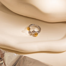 Laden Sie das Bild in den Galerie-Viewer, BALL Bicolor Ring