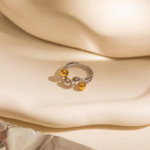Laden Sie das Bild in den Galerie-Viewer, BALL Bicolor Ring