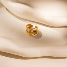 Laden Sie das Bild in den Galerie-Viewer, FLOW Bicolor Ring