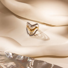 Laden Sie das Bild in den Galerie-Viewer, TRIPLE Bicolor Ring