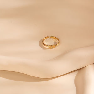 Größenverstellbarer KNOT Ring