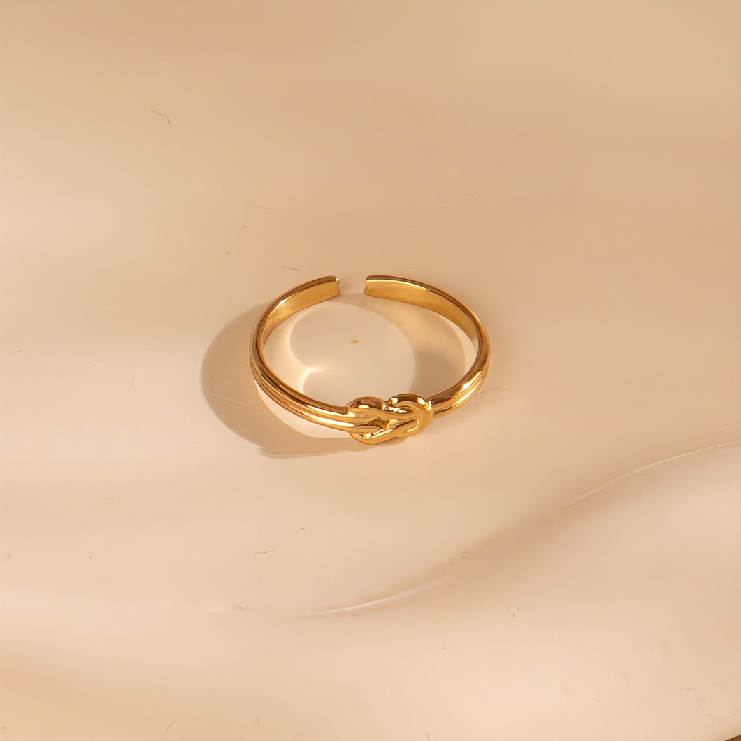 Größenverstellbarer KNOT Ring