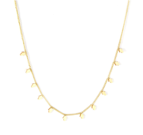 Feine Hamsa Hand Kette
