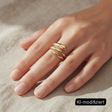 Laden Sie das Bild in den Galerie-Viewer, Fine Round TRIPLE Ring