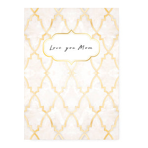 Karte "Love you Mom"
