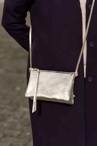 ELLA - Kleine Handtasche mit zwei Fächern