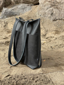 Quinn - Neue Leder Rucksacktasche