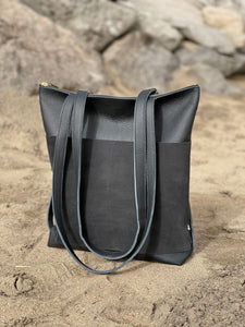 Quinn - Neue Leder Rucksacktasche