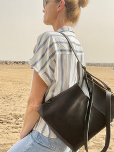 Quinn - Neue Leder Rucksacktasche