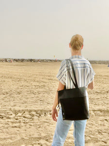 Quinn - Neue Leder Rucksacktasche