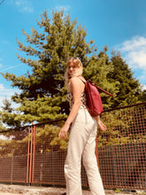 Laden Sie das Bild in den Galerie-Viewer, S A L E : RUTA - Grosse Vegane Rucksacktasche