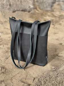 Quinn - Neue Leder Rucksacktasche