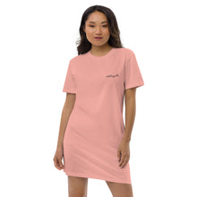 Laden Sie das Bild in den Galerie-Viewer, ELEKTROPULLI T-Shirt-Kleid aus organischer Baumwolle