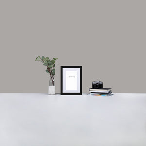Gerahmtes Poster auf mattem Papier