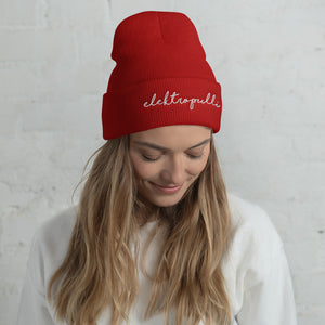 Umgeschlagene ELEKTROPULLI Beanie - Unisex