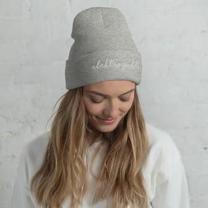 Umgeschlagene ELEKTROPULLI Beanie - Unisex