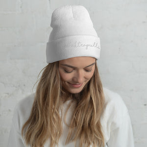 Umgeschlagene ELEKTROPULLI Beanie - Unisex