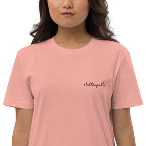 ELEKTROPULLI T-Shirt-Kleid aus organischer Baumwolle