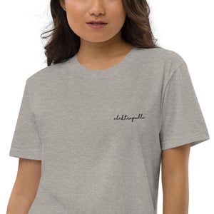 ELEKTROPULLI T-Shirt-Kleid aus organischer Baumwolle