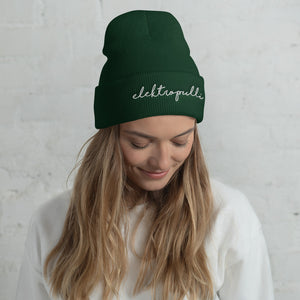 Umgeschlagene ELEKTROPULLI Beanie - Unisex