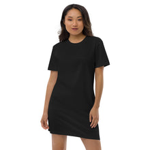 Laden Sie das Bild in den Galerie-Viewer, ELEKTROPULLI T-Shirt-Kleid aus organischer Baumwolle
