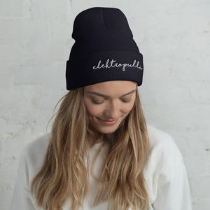 Umgeschlagene ELEKTROPULLI Beanie - Unisex