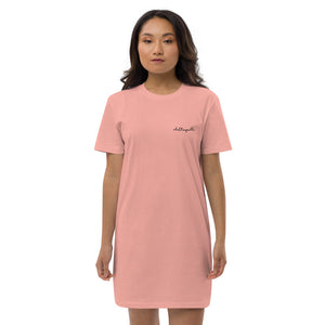 ELEKTROPULLI T-Shirt-Kleid aus organischer Baumwolle