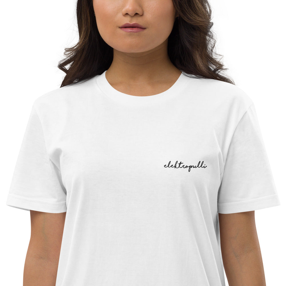 ELEKTROPULLI T-Shirt-Kleid aus organischer Baumwolle